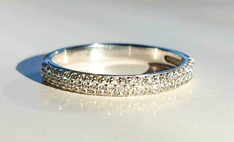 Δαχτυλίδι Πλατίνα -  0.23ct. tw. Διαμάντι (Φυσικό)  - Διαμάντι #2.1