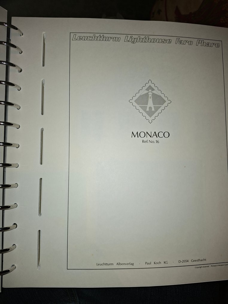Μονακό 2000/2012 - Ολοκληρωμένη καινούρια συλλογή ** σε άλμπουμ Leuchttrum μαύρο με θήκη, σε άριστη κατάσταση, Faciale #1.0