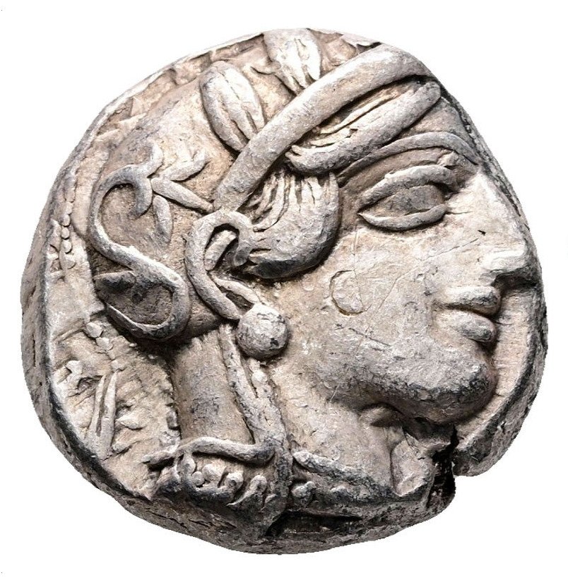 Attyka, Ateny Tetradrachm 454-404 BC #1.0