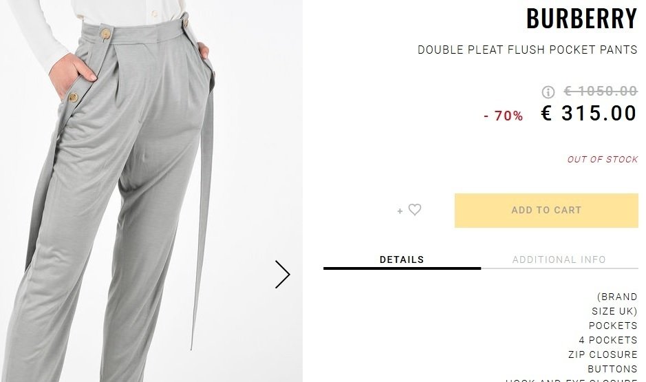 Burberry - Calças - New with tags #2.1