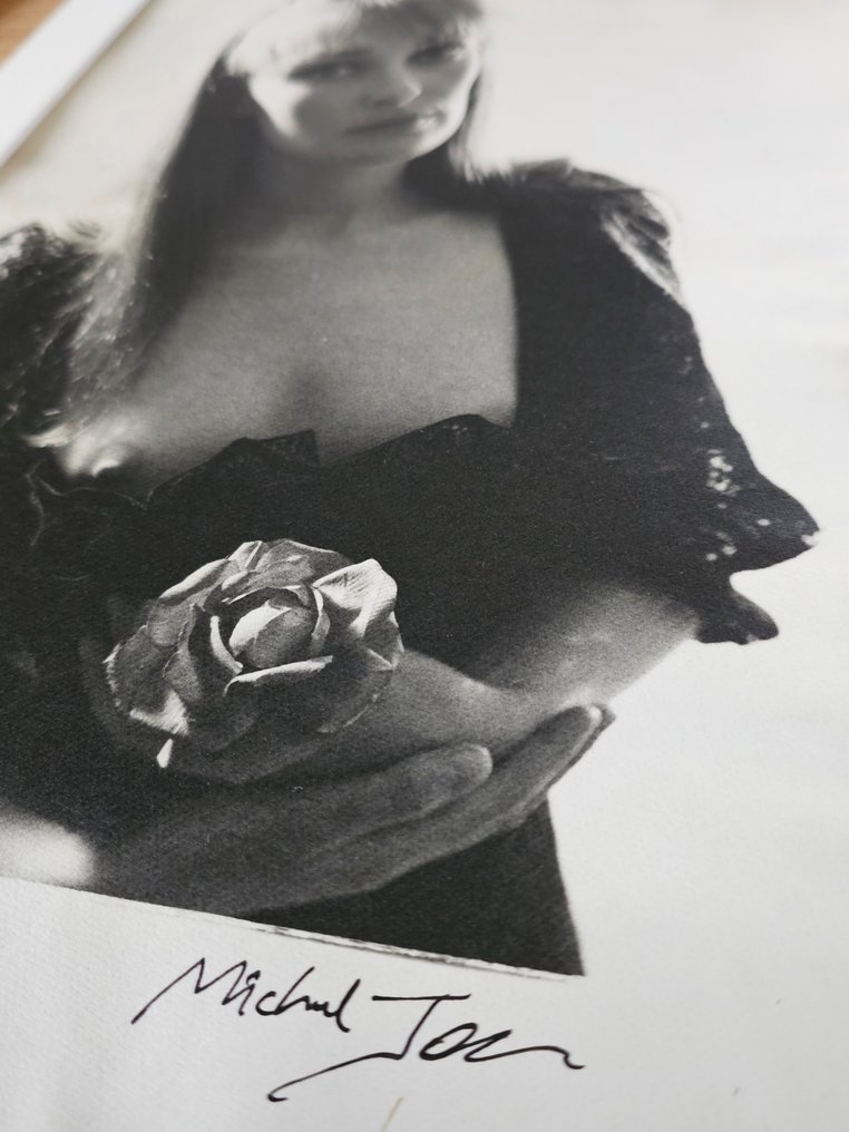Michael Joseph (1941-) - Naughty nipple - sixties fashion, authentic darkroom print on mat paper with mount #2.1