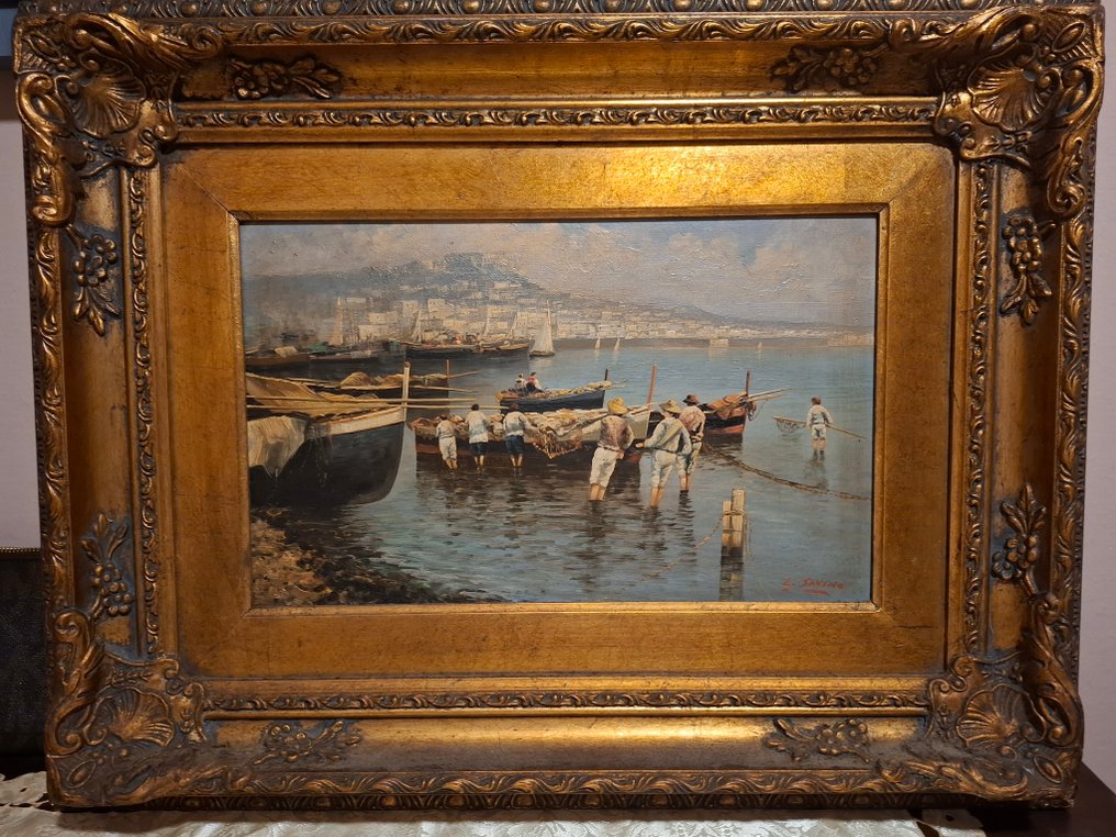 Luigi Savino (1930-) - Marina di Miliscola #3.2