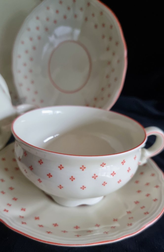 Mitterteich - 咖啡/茶杯具組 (31) - Mit Schmuck Etegere - 瓷器 - 适合8人 #2.1