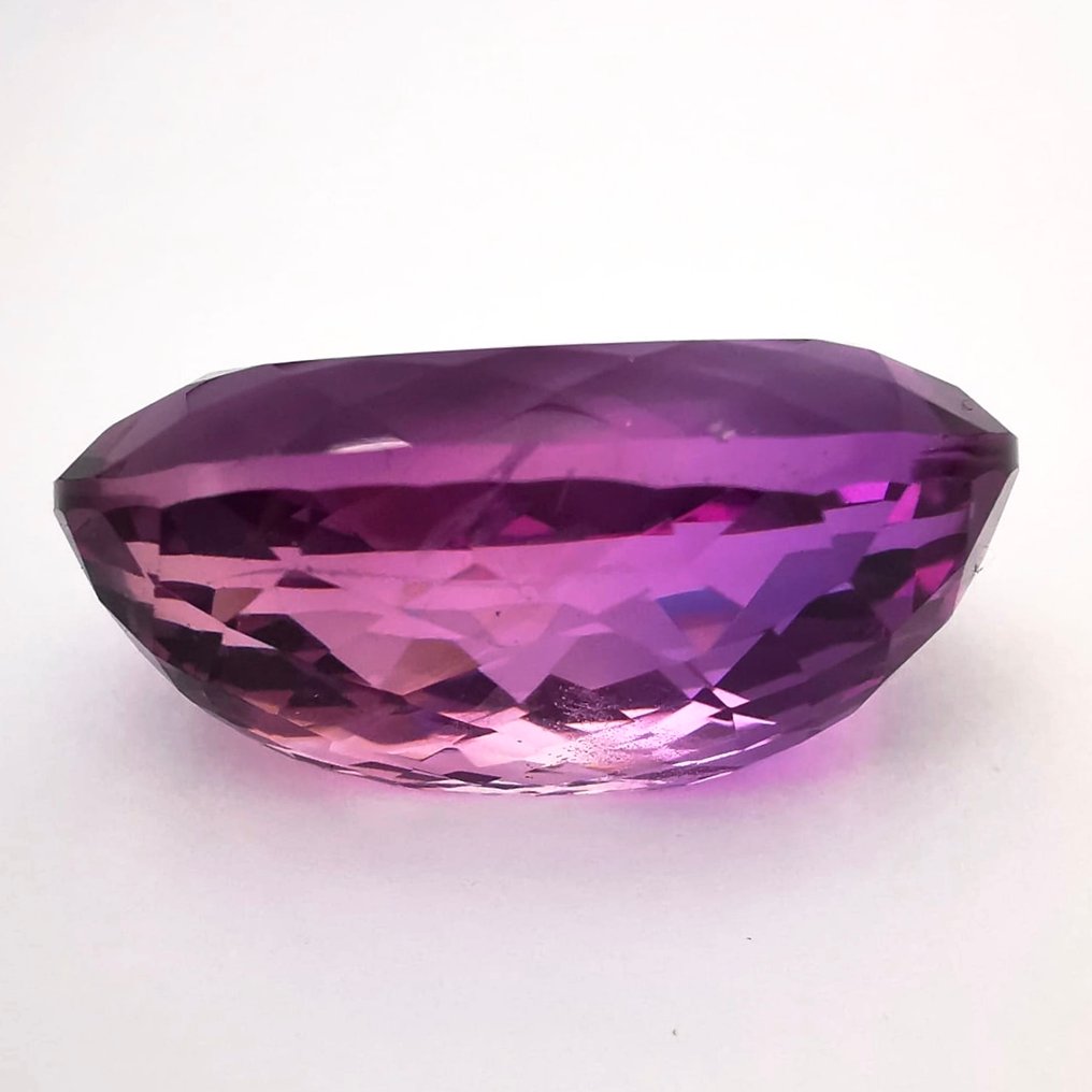 没有保留价 紫水晶  - 45.93 ct - 安特卫普宝石检测实验室（ALGT） - 浓烈的紫色（偏粉色） #2.1