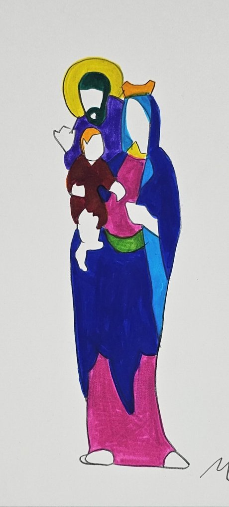 Marco Lodola (1955) - Senza Titolo #3.2