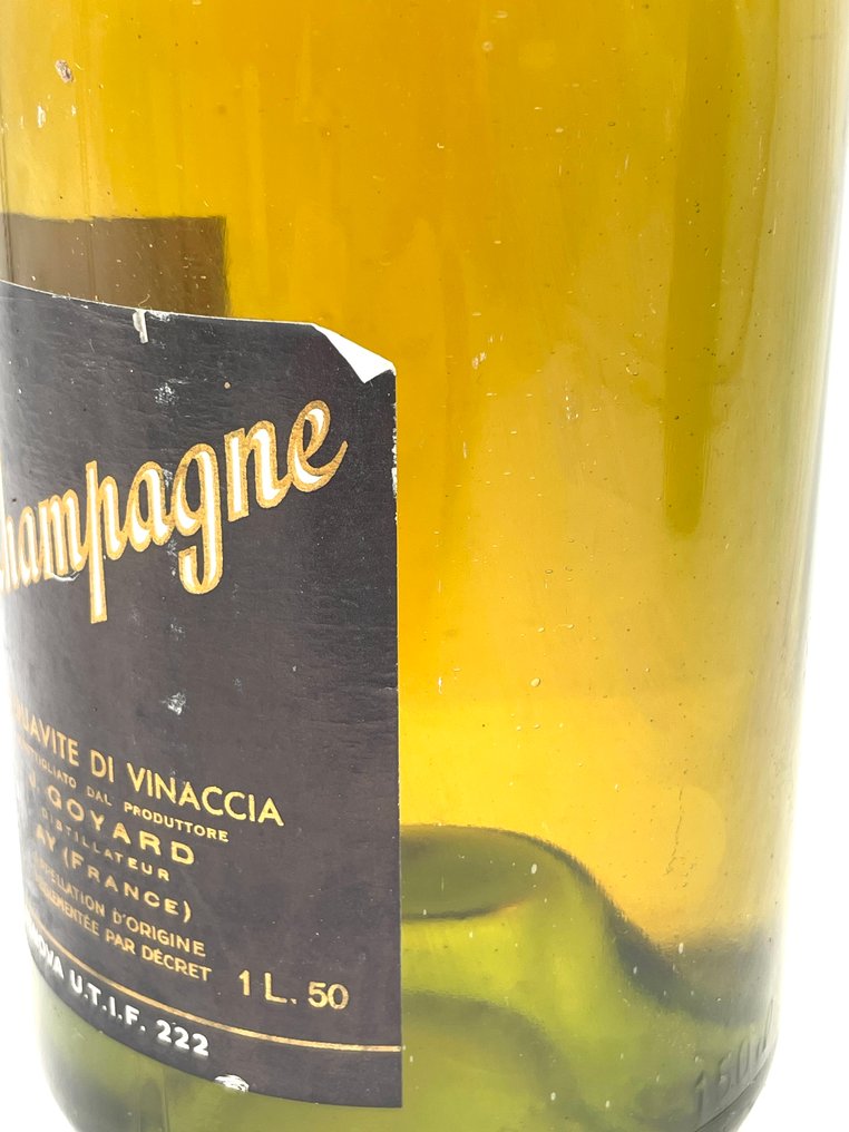 J. Goyard - Vieux Marc de Champagne - b. Δεκαετία του 1970, Δεκαετία του 1980 - 70cl, 150cl - 2 μπουκαλιών #4.3