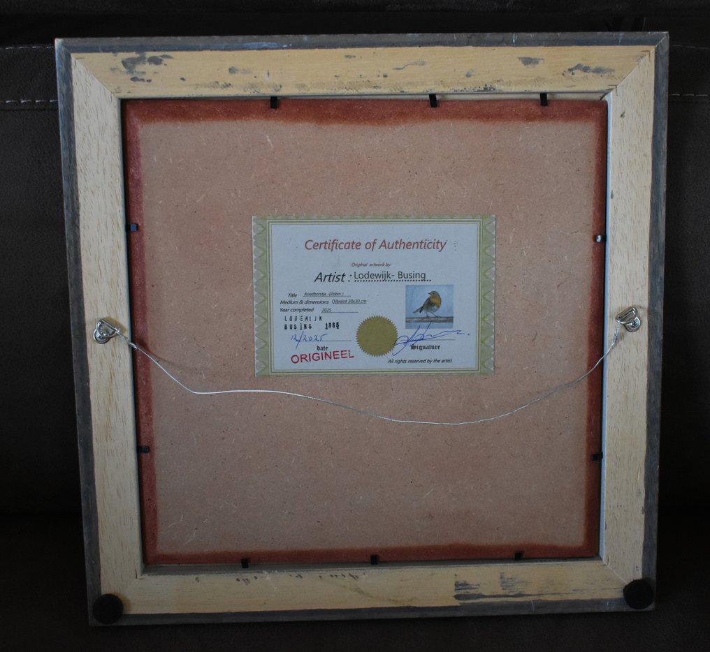 Lodewijk Busing 1965 -  / CH van Dijk - Roodborstje #4.3