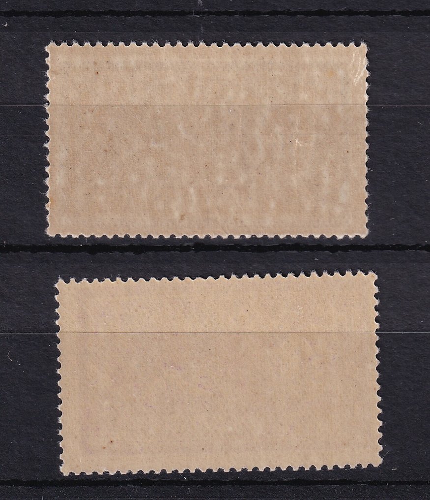 Γαλλία 1925/1931 - χωρίς μεντεσέ, Merson - Yvert n°206 et 240 #1.0