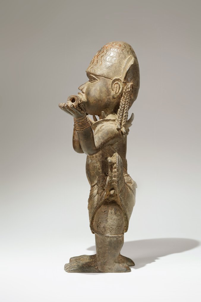 一个青铜雕塑 - Ikpakohẹn - 贝宁 - 尼日利亞 #1.0