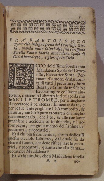 Bartolomeo da Saluzzo - Le sette trombe per isvegliare - 1612 #3.2