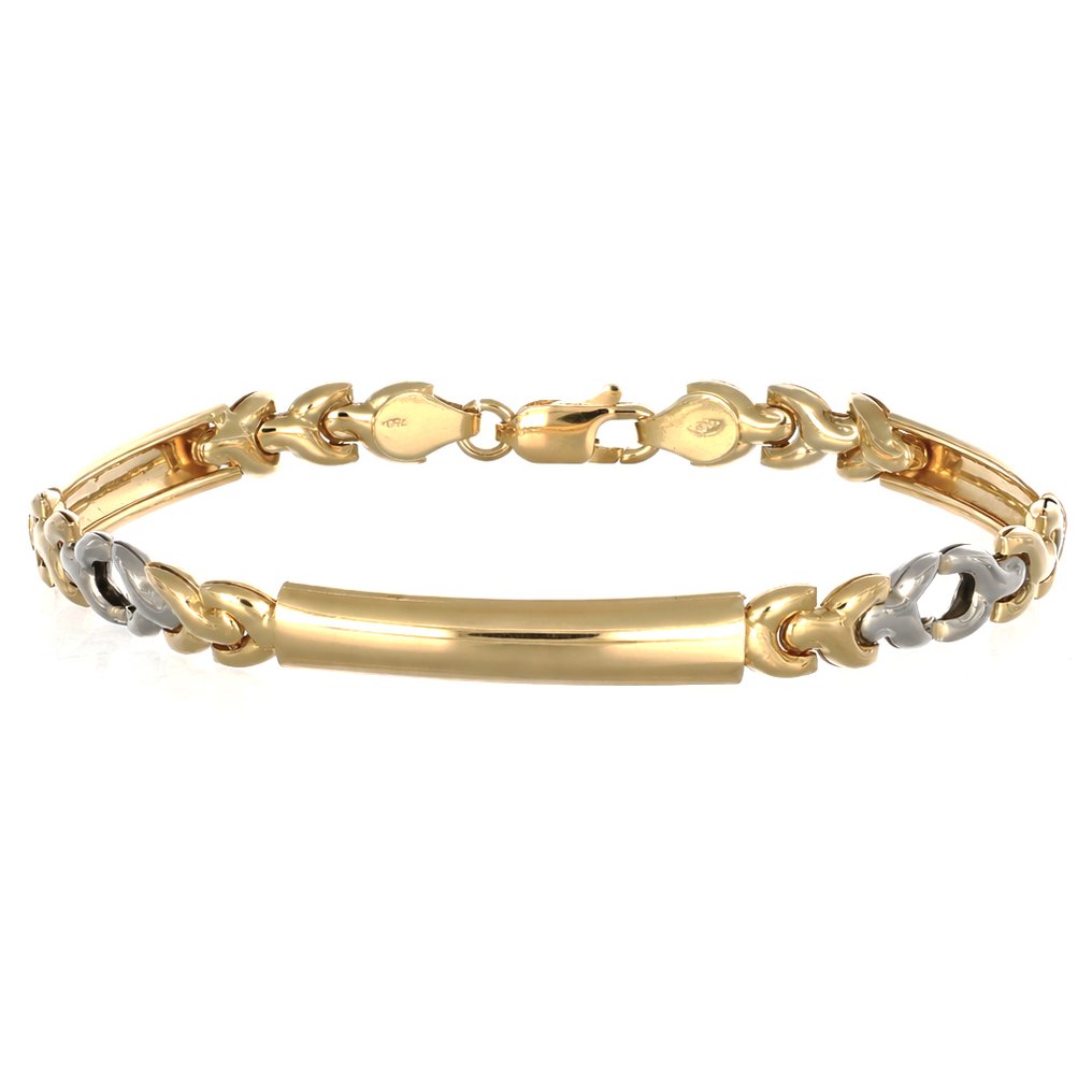 Bracelete - 18 K Ouro amarelo, Ouro branco #4.3