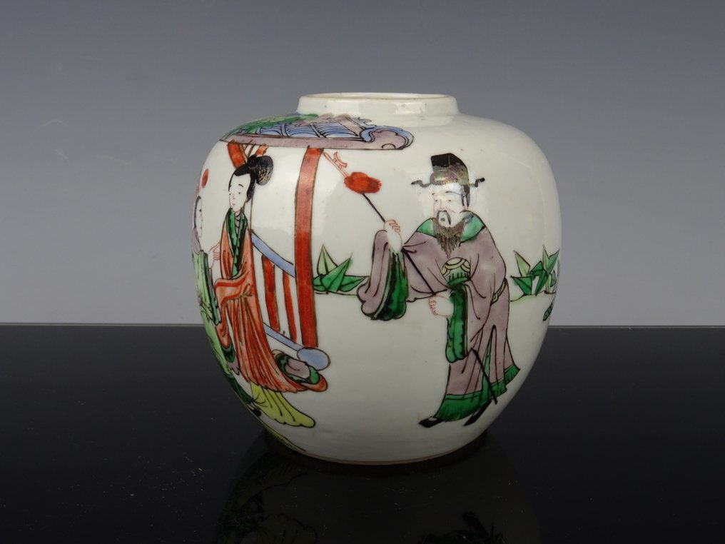 Krukke - Porcelæn - Qing-dynastiet #2.1