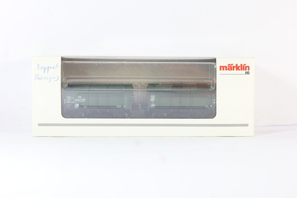 Märklin H0 - 46010 - Τρένο μοντελισμού μεταφοράς εμπορευμάτων (1) - Διπλή ράγων λείανσης, αυτοκίνητο επετείου για τα 10 χρόνια του Insider. - DB #2.1