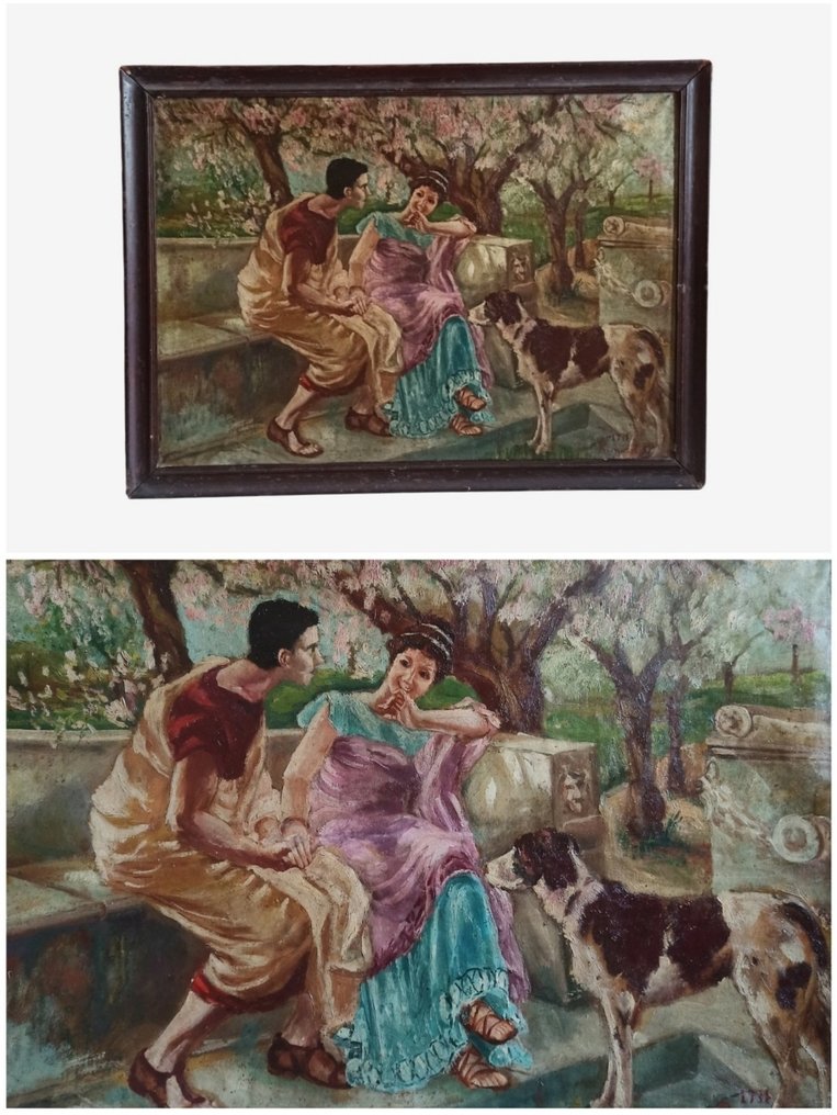 Decorazione liberty (1931) - Panel - Lona #1.0