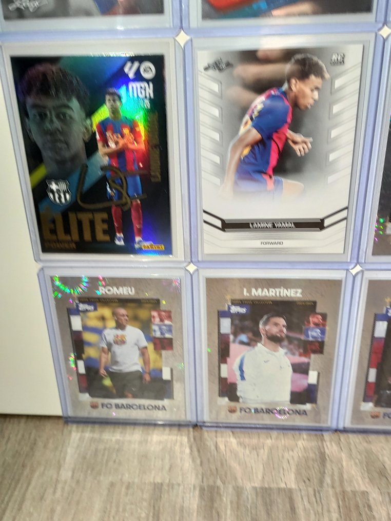 Topps / Panini / UD / Leaf Lamine Yamal & Barcelona Focus - 12 Card - Excellent (EX) #1.0