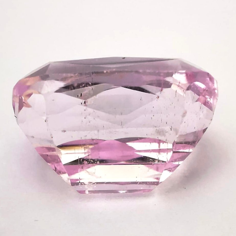 Senza prezzo di riserva Kunzite - 18.30 ct - Antwerp Laboratory for Gemstone Testing (ALGT) - Kunzite rosa (violaceo) #2.1