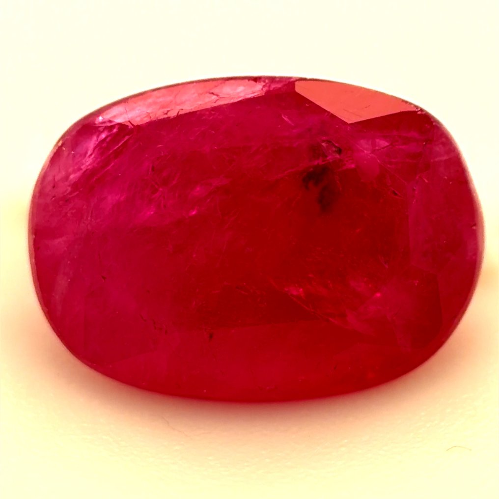 没有保留价 - 1 pcs  红色 红宝石  - 1.35 ct - 国际宝石研究院（IGI） - 天然红宝石 #1.0