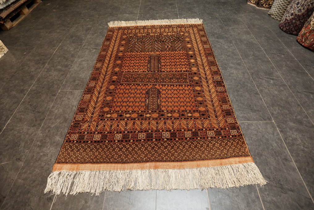 Afghan Seide - Tæppe - 207 cm - 140 cm #1.0