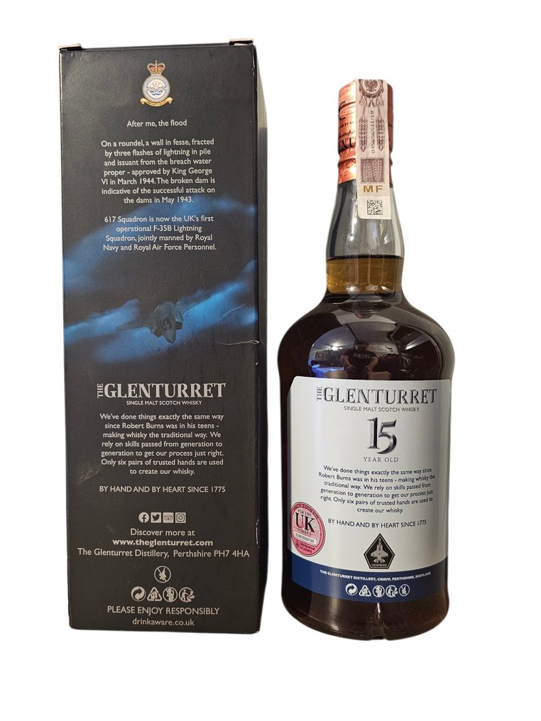 Glenturret 15 years old for RAF 617 Squadron  - 70cl #1.0