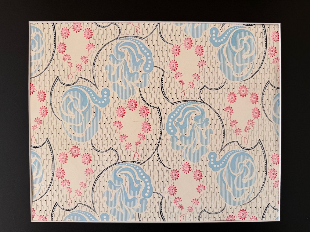 École russe (XX) - Nuages d'azur et constellations florales #1.0