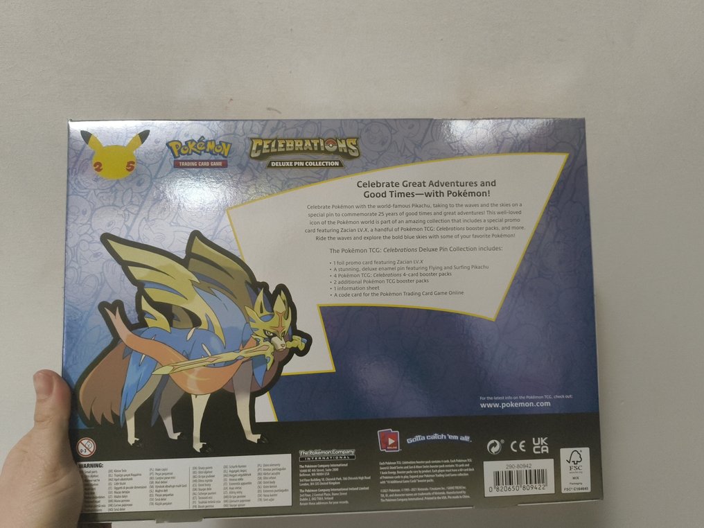 Pokémon - 1 Box - Celebrations Deluxe Pin Collection - Various sets #1.0