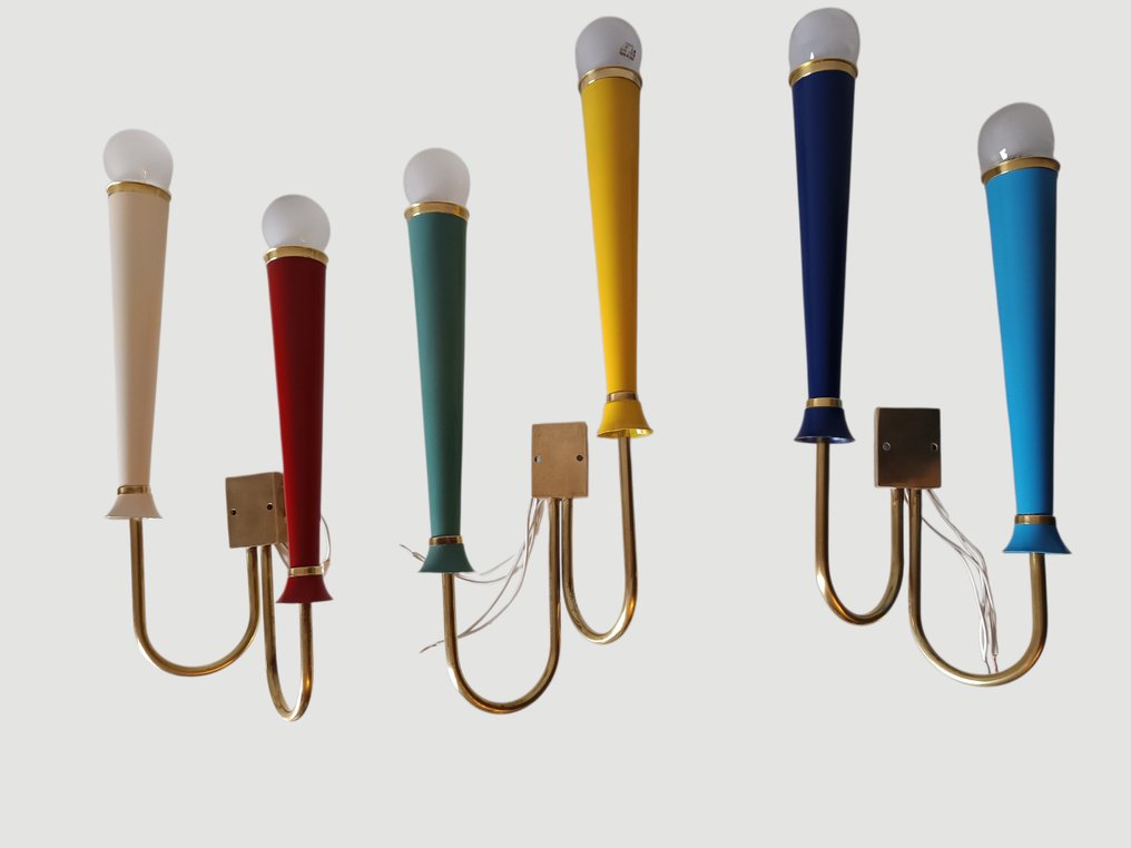 Aplique (3) - Latón, Aluminio #1.0