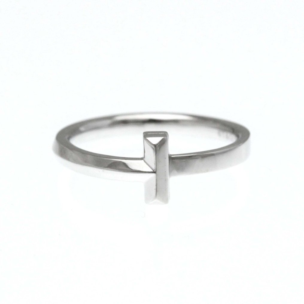 Tiffany & Co. - 戒指 - 18 克拉 白金 #1.0