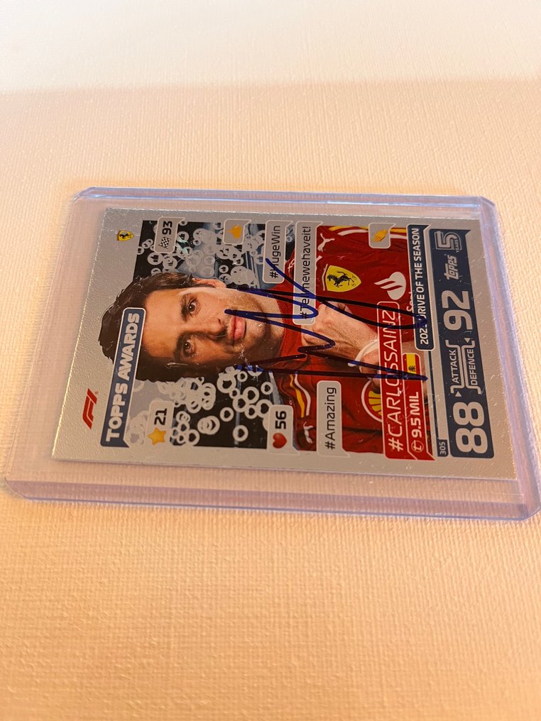 Ferrari - Carlos Sainz - 2024 - carte Topps #1.0