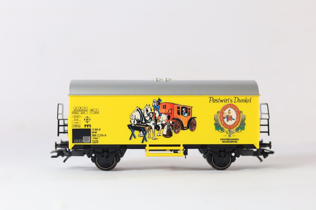 Märklin H0 - 94070.46823 - Σετ τρένου μοντελισμού μεταφοράς εμπορευμάτων (1) - 2 διαφορετικά σετ αγαθόφορων. - DB #3.2