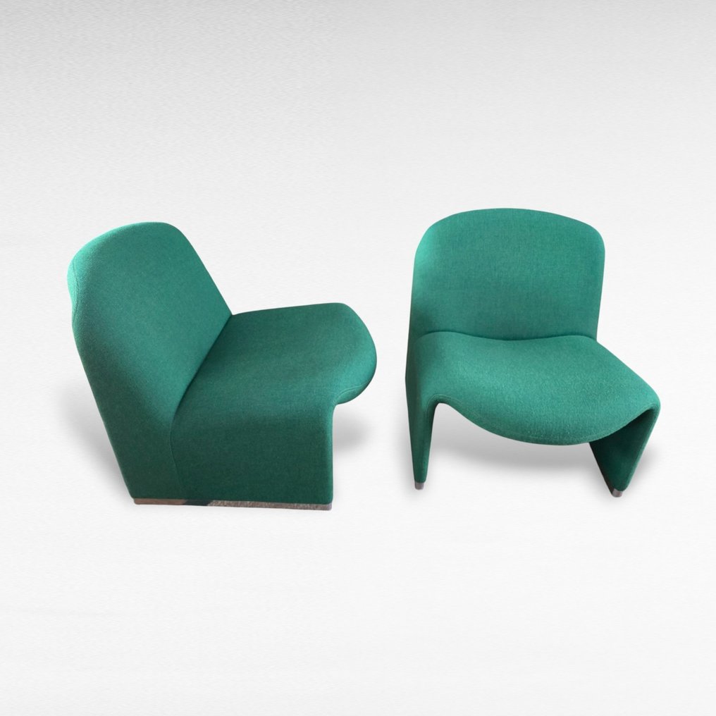 Anonima Castelli - Giancarlo Piretti - Πολυθρόνα (2) - Alky - Textile, Αλουμίνιο #1.0