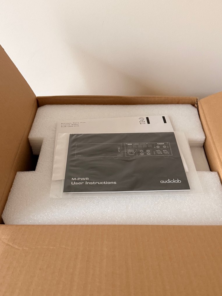 Audiolab - M-PWR Solid state effektförstärkare #1.0