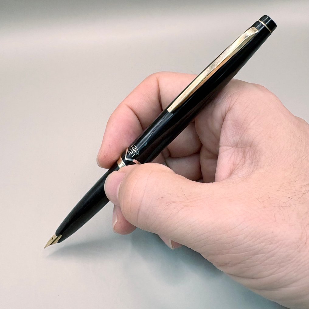 Sailor - Mini (Black) - 21K gold nib (M) - 没有保留价 - 钢笔 #4.3