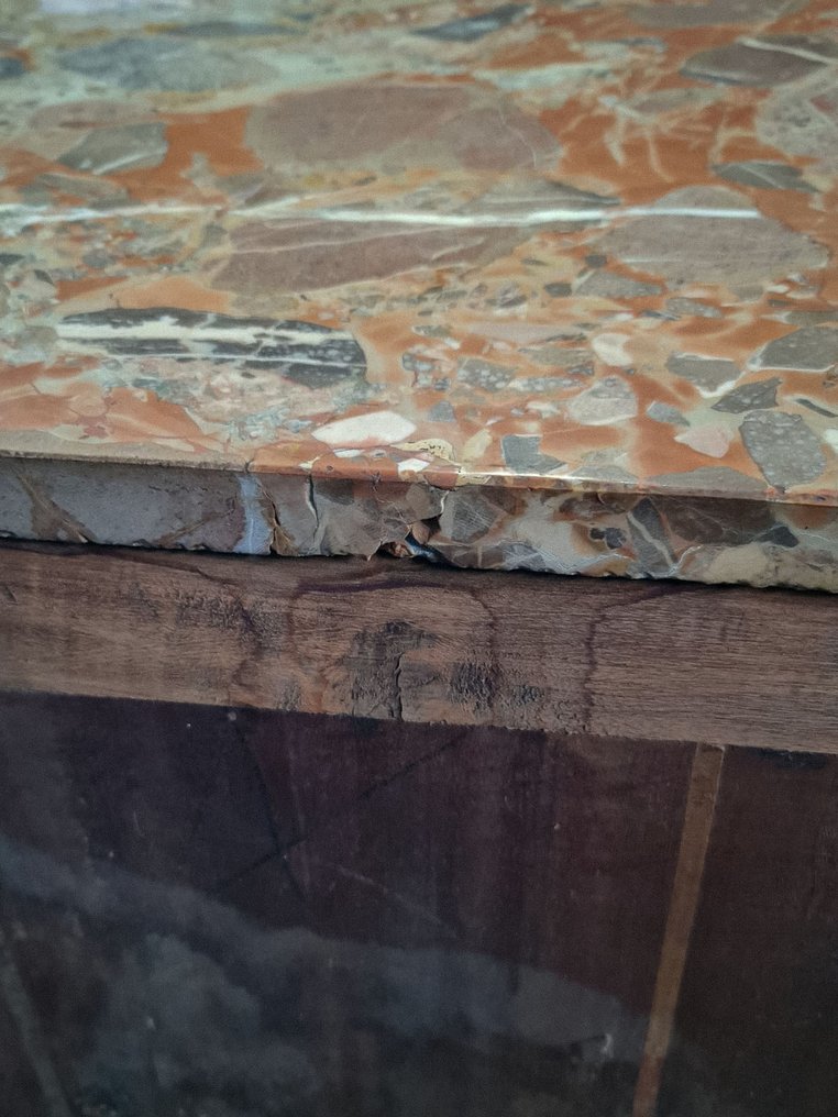 Credenza - Ξύλο, Μπρούντζος, Μάρμαρο, Σίδερο, Ορείχαλκος - Υπηρέτρια Luigi XV #3.2