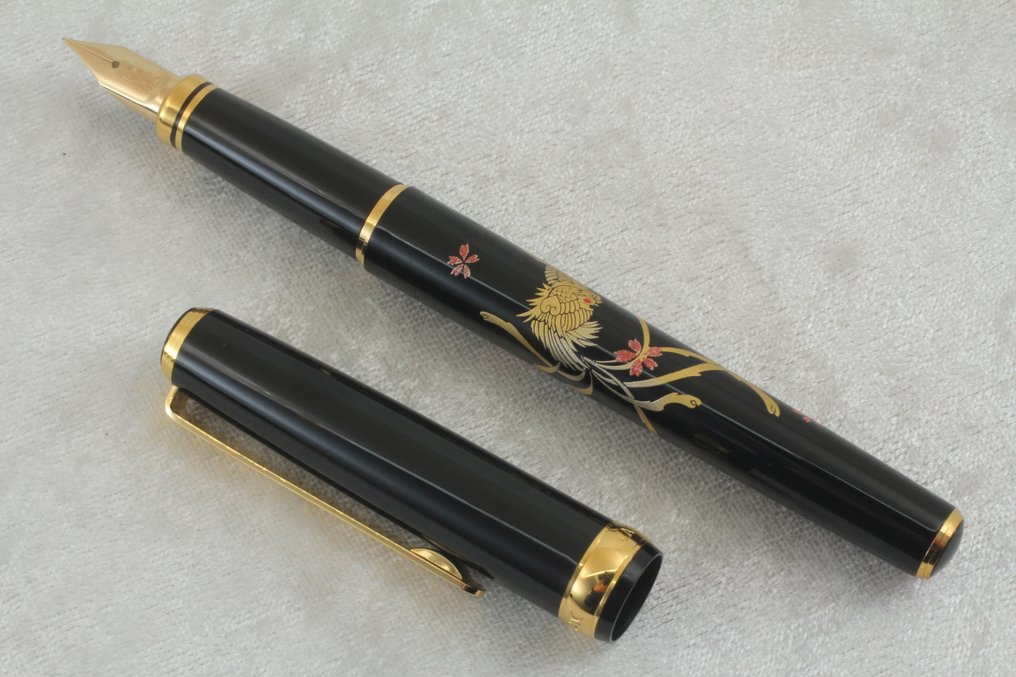 Platinum - Maki-e Phoenix "鳳凰" PTL-12000M – Traditional Japanese Lacquer Art - Στυλογράφος #2.1