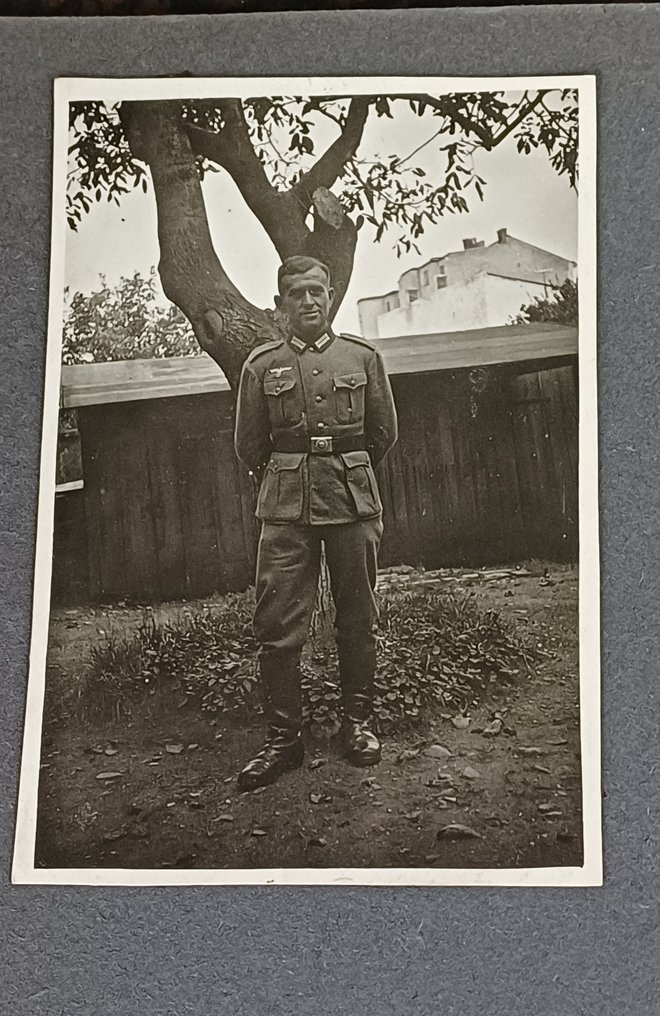 相册 - Kriegserinnerungen, Jahr 1937-1945 - 223 Fotos und 9 Postkarten. #4.3