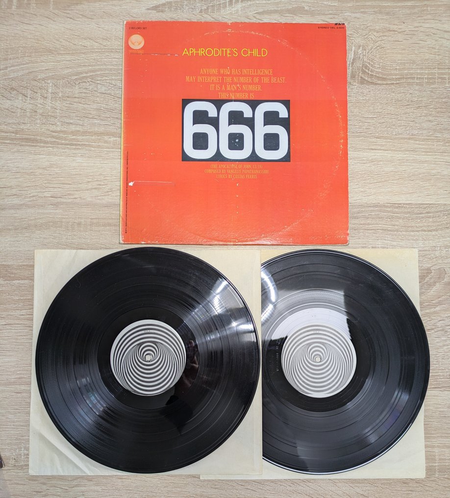Aphrodite's Child - 666 (1st US Pressing (Prog, Psych) - 2xLP Album (double album) - 1st Pressing - 1972 #1.0