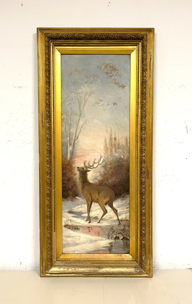 Italian school (XIX) - Paesaggio Invernale #2.1