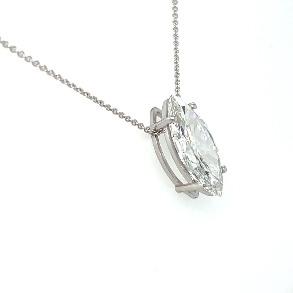 Collar - 14 quilates Oro blanco -  4.05ct. tw. Diamante (Lab-grown) #4.3