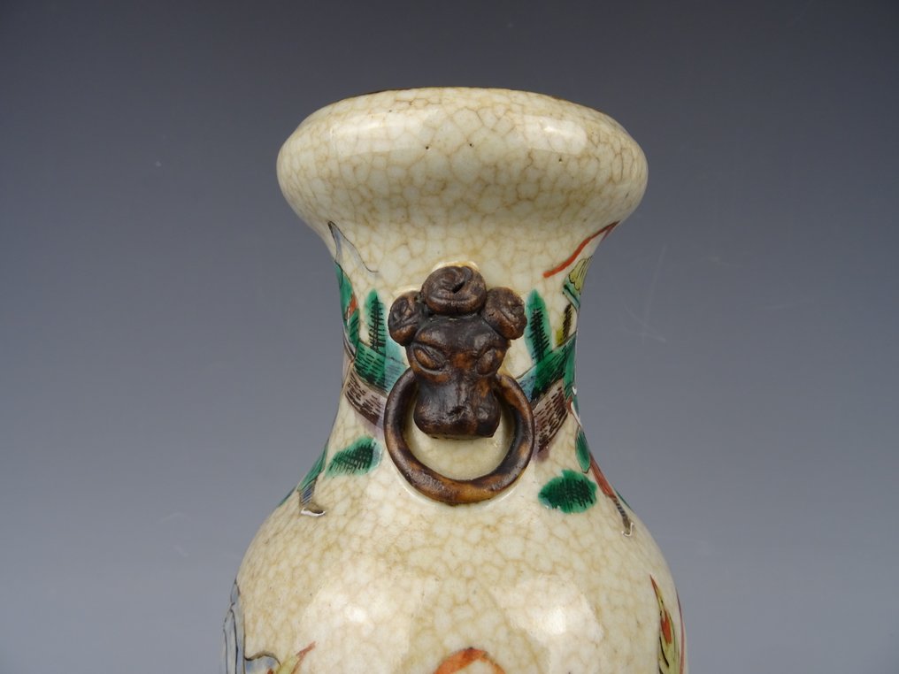 花瓶 - 瓷器 - 中國 - 清朝（1644-1911） - 19世纪  (沒有保留價) #4.3