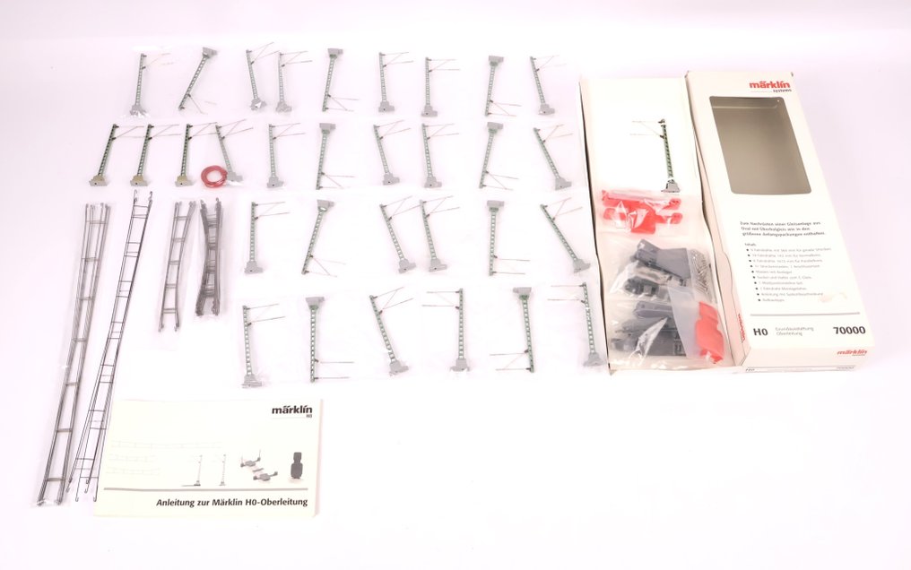 Märklin H0轨 - 70000 - 悬链线 (1) - 接触网起动包，C型轨道 #1.0
