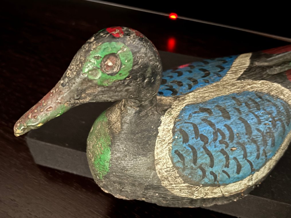 Δόλωμα πάπιας - Richiamo da caccia antico Anatra prima metà XX secolo - Ξύλο #1.0