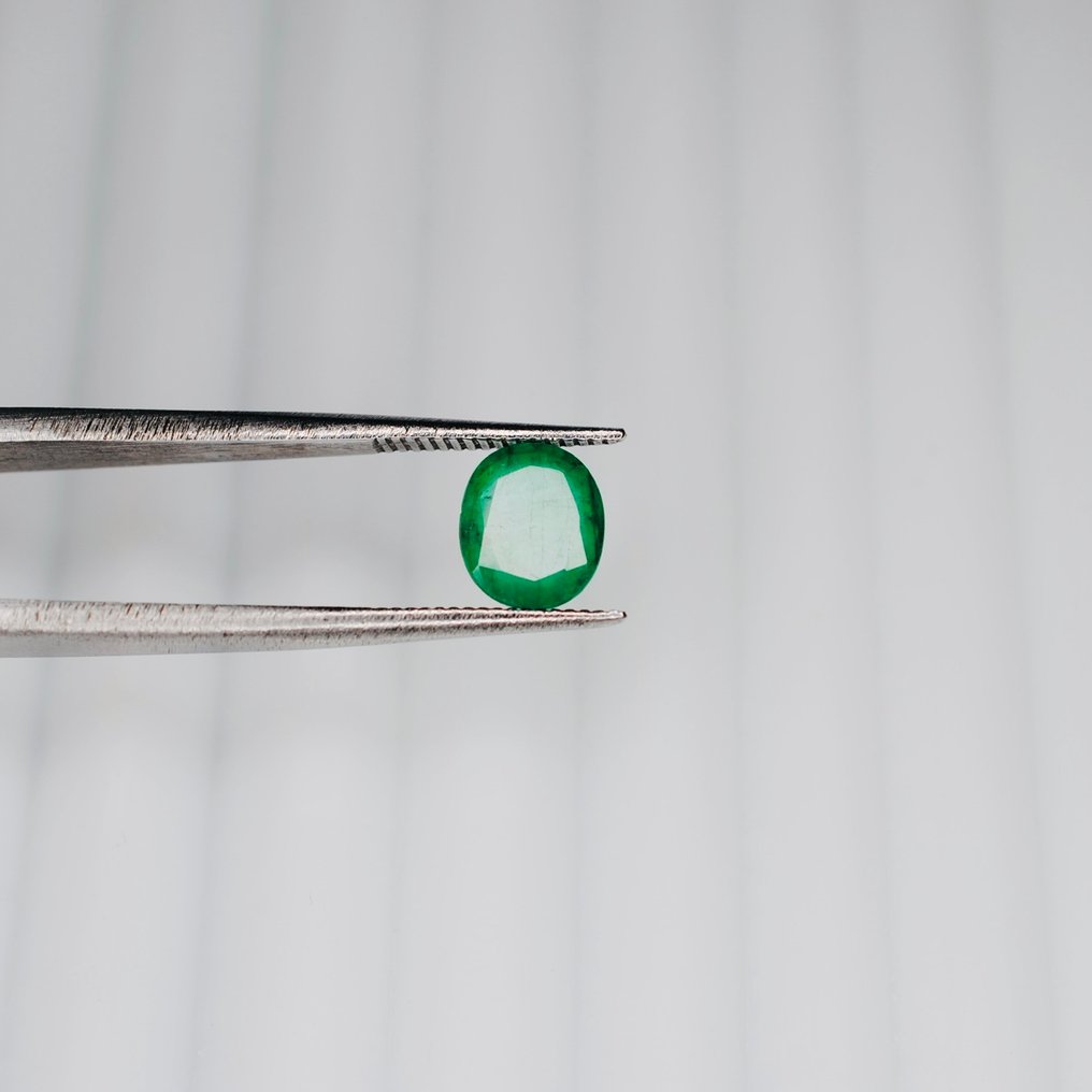 没有保留价 绿色 祖母绿  - 1.38 ct - 国际宝石研究院（IGI） #1.0