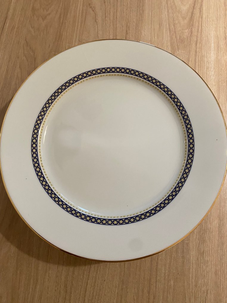 Limoges - Delaye-Médard - 上菜碟 (6) - 瓷器 - Limoges平盘 #1.0