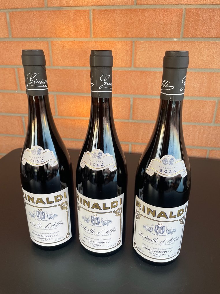 2024 Giuseppe Rinaldi, Dolcetto d’Alba - Piemonte DOC - 3 Flaskor (0,75L) #1.0