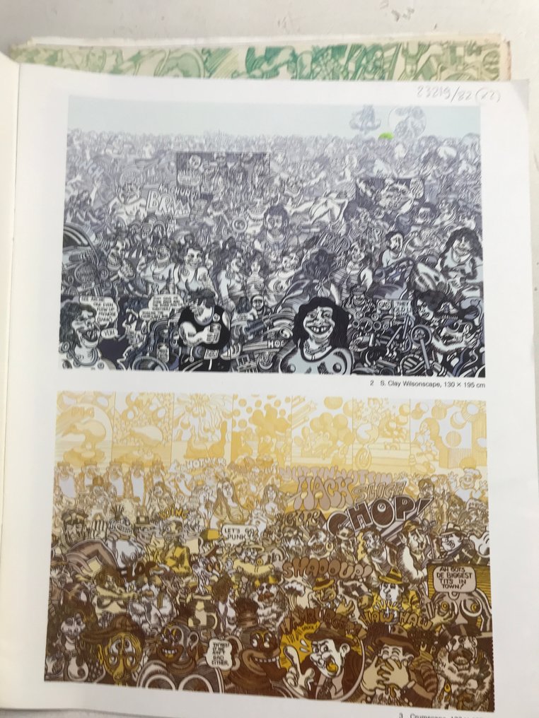 Erró - Maquette et Catalogue d'exposition [Galerie Montenay] - 1992 #2.1