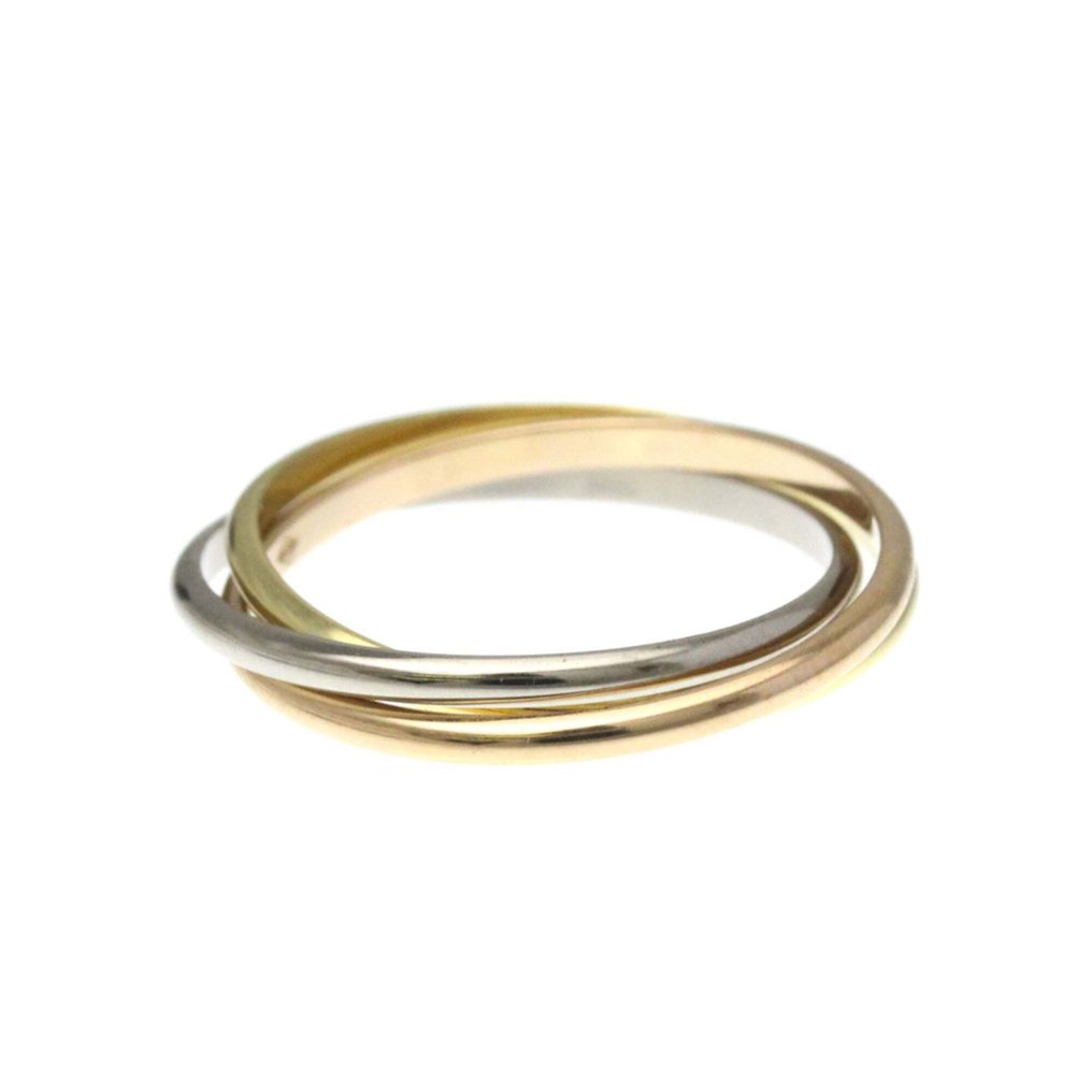 Cartier - 戒指 - 18 克拉 黃金, 白金, 粉色黄金 #3.2