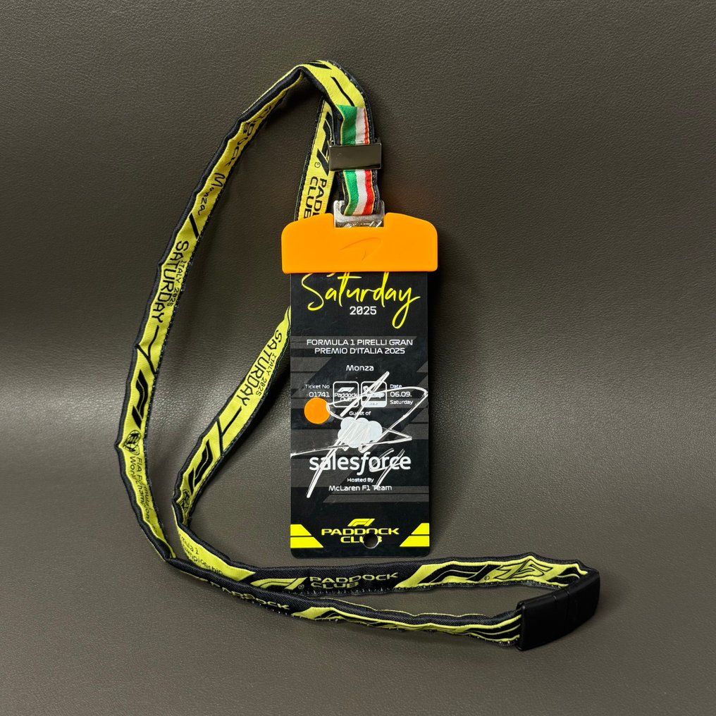 McLaren - Gran Premio di Monza - Lando Norris - 2025 - Badge  #1.0