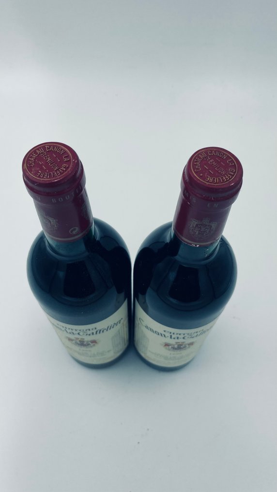 1995 Château Canon la Gaffeliere - Saint-Émilion 1er Grand Cru Classé B - 2 Flaskor (0,75L) #2.1