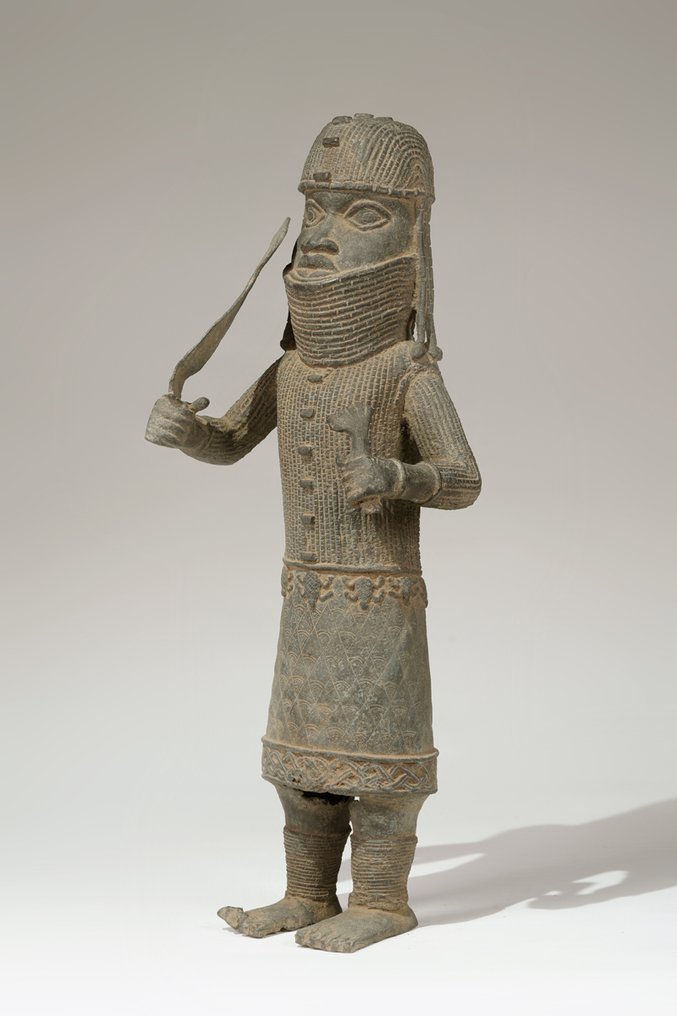 青铜雕塑 - Ibierugha - Benin - 尼日利亚 #1.0