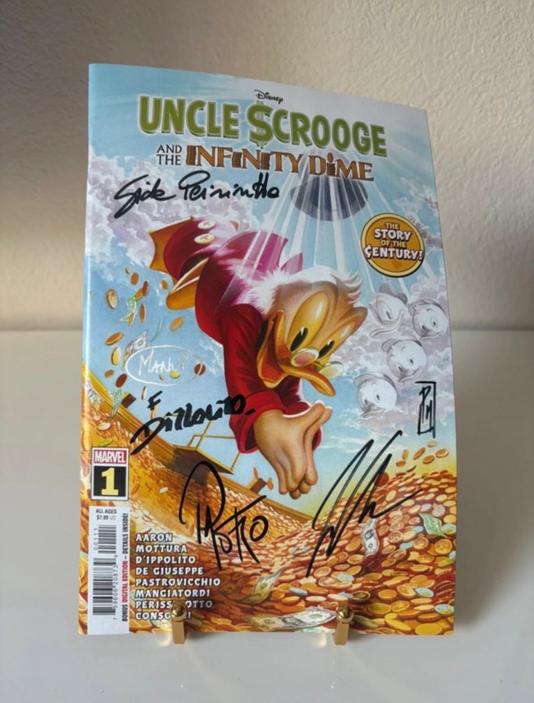 Disney - Uncle Scrooge and the infinity dime variant Alex Ross - 1 Comic - 2025 #1.0
